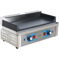 Gril électrique professionnel 1 zone 2,3 kW, plaque lisse en fonte | Adexa GP5530GW