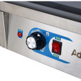 Gril électrique professionnel 1 zone 2,3 kW, plaque lisse en fonte | Adexa GP5530GW