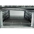 Cuisinière à gaz 6 brûleurs avec roulettes 900 x 730 x 900 mm | Adexa GR763