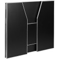 Bar pliable portable en stratifié noir | Adexa AOX202 Bar pliable portable en stratifié noir | Adexa AOX202