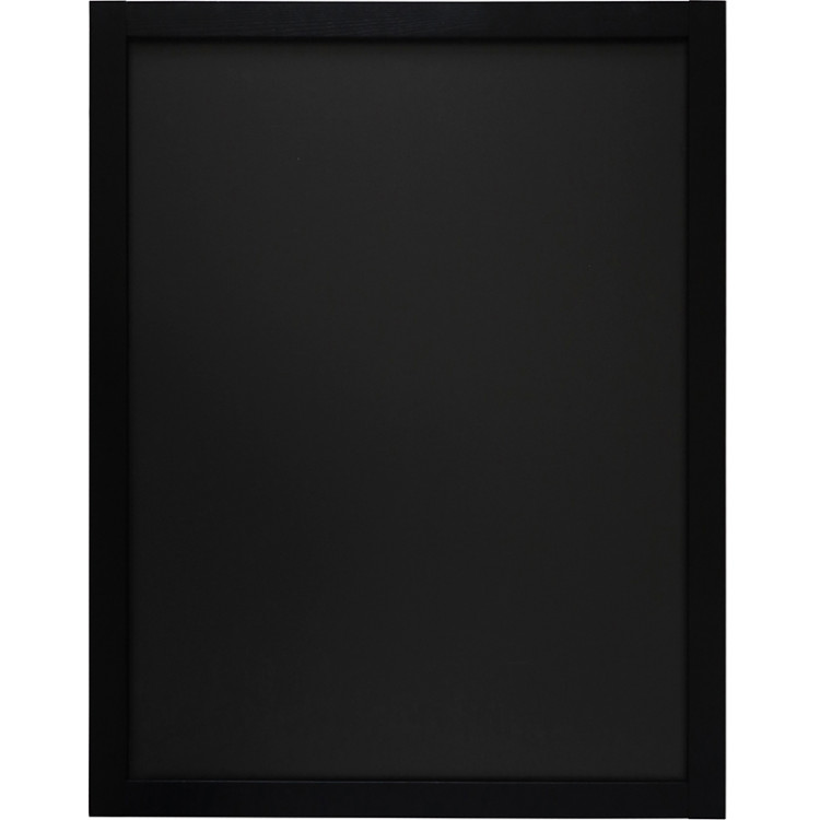 Tableau noir avec cadre noir 600×800 mm | Adexa GWA212