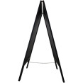 Tableau noir de trottoir, cadre noir, 700 × 1300 mm | Adexa GWA228 Tableau noir de trottoir, cadre noir, 700 × 1300 mm | Adexa GWA228