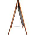 Tableau noir de trottoir, cadre en hêtre, 700 × 1300 mm | Adexa GWA230 Tableau noir de trottoir, cadre en hêtre, 700 × 1300 mm | Adexa GWA230