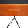 Tableau noir de trottoir, cadre en hêtre, 700 × 1300 mm | Adexa GWA230 Tableau noir de trottoir, cadre en hêtre, 700 × 1300 mm | Adexa GWA230