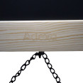 Tableau noir de trottoir, cadre naturel 700×1300 mm | Adexa GWA232 Tableau noir de trottoir, cadre naturel 700×1300 mm | Adexa GWA232