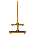 Tableau noir de trottoir avec support, cadre en hêtre 560×450×820 mm | Adexa GWA240