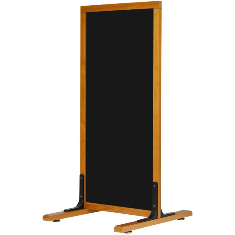 Tableau noir de trottoir avec support, cadre en hêtre 560×650×1220 mm | Adexa GWA244 Tableau noir de trottoir avec support, cadre en hêtre 560×650×1220 mm | Adexa GWA244