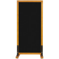 Tableau noir de trottoir avec support, cadre en hêtre 560×650×1220 mm | Adexa GWA244 Tableau noir de trottoir avec support, cadre en hêtre 560×650×1220 mm | Adexa GWA244