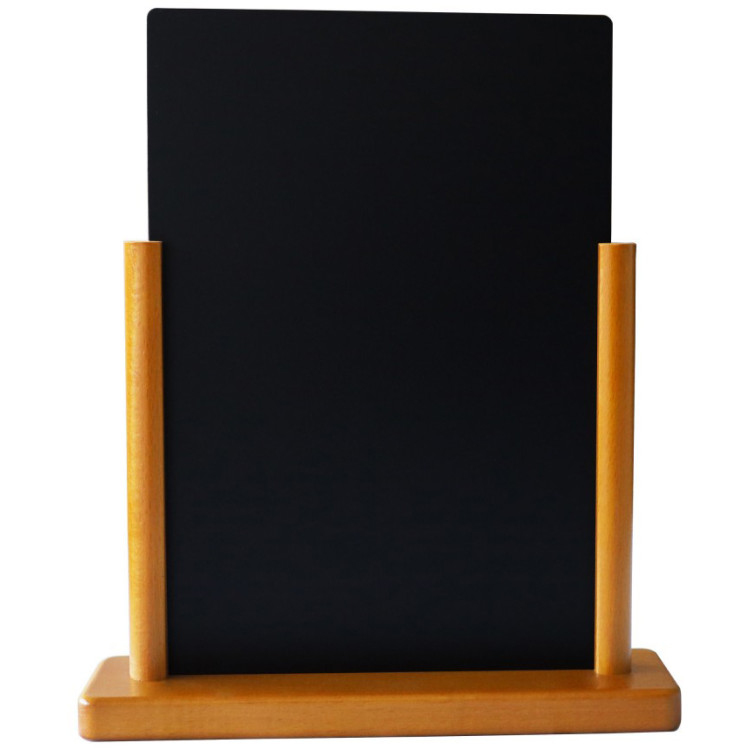 Tableau noir de table avec cadre en hêtre 270×71×323 mm | Adexa GWA248