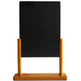Tableau noir de table avec cadre en hêtre 270×71×323 mm | Adexa GWA248