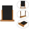 Tableau noir de table avec cadre en hêtre 270×71×323 mm | Adexa GWA248
