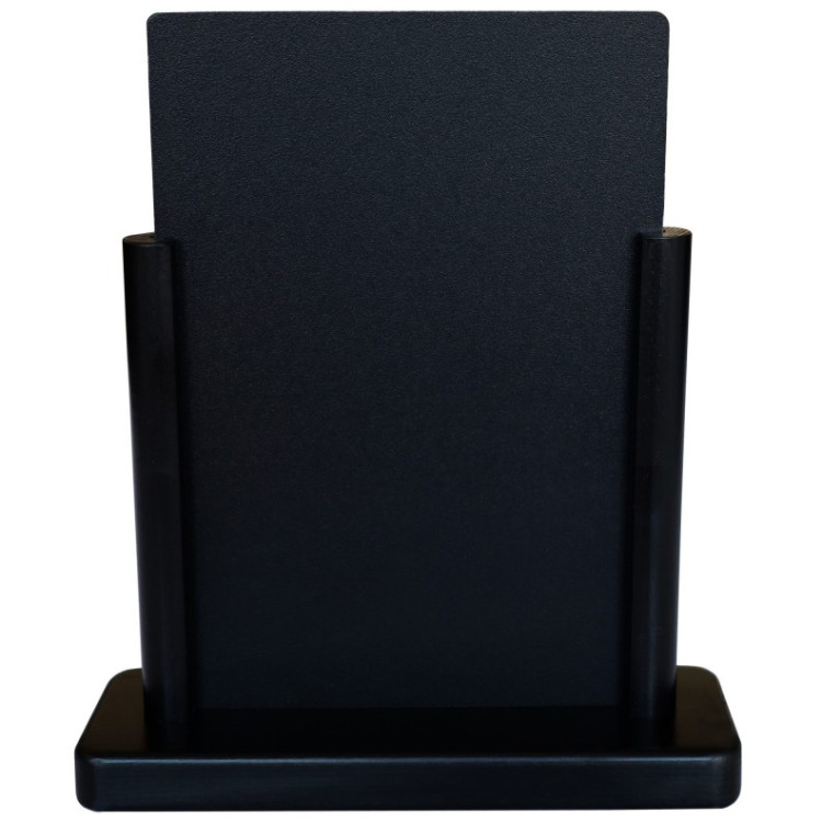 Tableau noir de table avec cadre noir 200×60×233 mm | Adexa GWA250