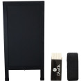 Tableau noir magnétique pour trottoir, cadre noir, 610 x 1219 mm (24 x 48 po) | Adexa GWA272 Tableau noir magnétique pour trottoir, cadre noir, 610 x 1219 mm (24 x 48 po) | Adexa GWA272