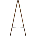 Tableau noir magnétique pour trottoir, cadre marron, 610 x 1219 mm (24 x 48 po) | Adexa GWA274