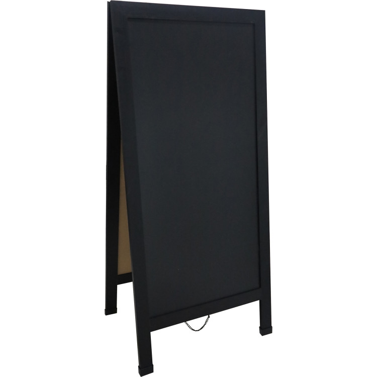 Tableau noir magnétique pour trottoir, cadre noir, 686 × 1499 mm (27 po × 59 po) | Adexa GWA276 Tableau noir magnétique pour trottoir, cadre noir, 686 × 1499 mm (27 po × 59 po) | Adexa GWA276