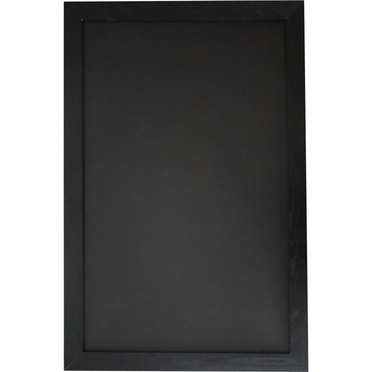 Tableau noir mural magnétique, cadre noir, 610 × 914 mm (24 × 36 po) | Adexa GWA288