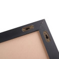 Tableau noir mural magnétique, cadre noir, 610 × 914 mm (24 × 36 po) | Adexa GWA288