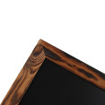 Tableau noir mural magnétique, cadre marron, 610 x 914 mm (24 x 36 po) | Adexa GWA290
