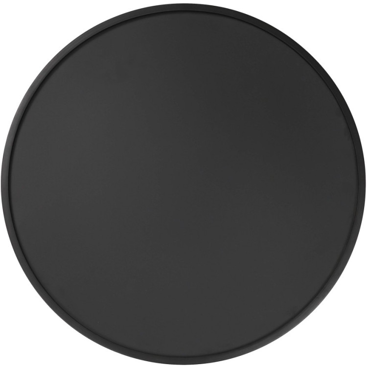 Tableau noir circulaire mural avec surface magnétique, cadre noir Ø 610 mm (24 po) | Adexa GWA300