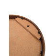 Tableau noir circulaire mural avec surface magnétique, cadre marron, diamètre 457 mm (18 po) | Adexa GWA298