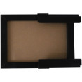 Tableau magnétique de table avec surface magnétique et support, cadre noir, 241 × 356 mm (9,5 × 14 po) | Adexa GWA304