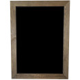 Tableau magnétique de table avec surface magnétique et support réglable, cadre marron, 279 × 381 mm (11 × 15 po) | Adexa GWA312