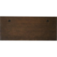 Porte-manteau mural rustique 610 mm (24 po) avec 5 crochets rustiques en pin massif brun | Adexa GWA322