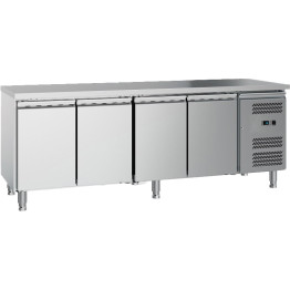 Comptoir réfrigéré commercial 4 portes 2000 x 700 x 650 mm | Adexa GXX620 Comptoir réfrigéré commercial 4 portes 2000 x 700 x 650 mm | Adexa GXX620