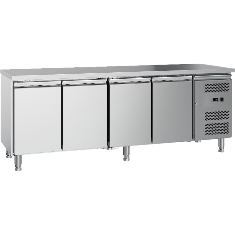 Comptoir réfrigéré commercial 4 portes 2000 x 700 x 650 mm | Adexa GXX620 Comptoir réfrigéré commercial 4 portes 2000 x 700 x 650 mm | Adexa GXX620