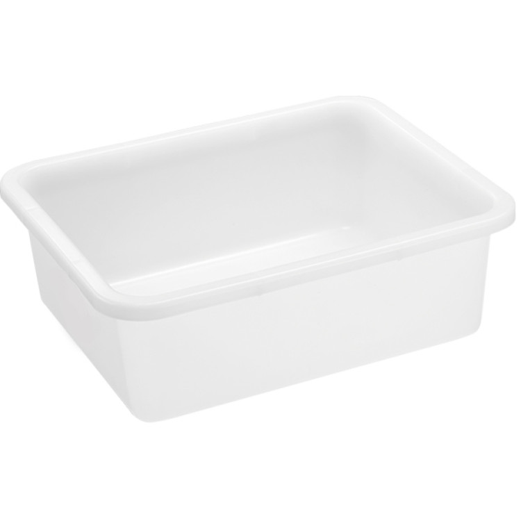 Boîte de rangement en polypropylène blanc (PP) 388×310×133 mm | Adexa GZFH1006 Boîte de rangement en polypropylène blanc (PP) 388×310×133 mm | Adexa GZFH1006
