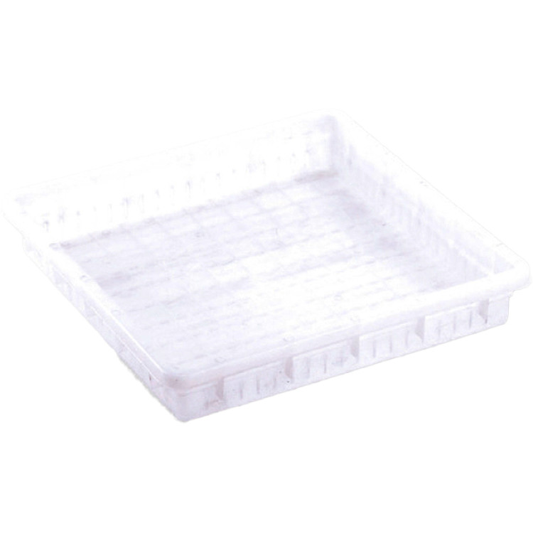 Plateau à tofu en polypropylène blanc (PP) 390×390×70 mm | Adexa GZFH1020