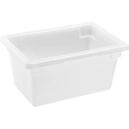 Boîte de rangement en polyéthylène blanc (PE) 457×305×229 mm | Adexa GZFH206