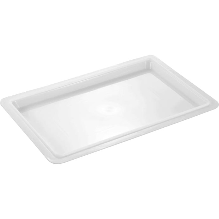 Couvercle en polyéthylène blanc (PE) pour boîtes de rangement GZFH208 / GZFH210 660 x 460 x 35 mm | Adexa GZFH304