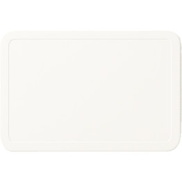 Plateau de présentation en plastique ABS blanc 303 x 208 x 23 mm | Adexa GZFH7122