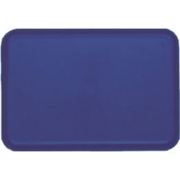 Plateau de restauration rapide en plastique ABS bleu 212 x 146 x 15 mm | Adexa GZFH718