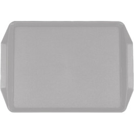 Plateau de restauration rapide en plastique ABS gris 436 x 305 x 30 mm | Adexa GZFH796