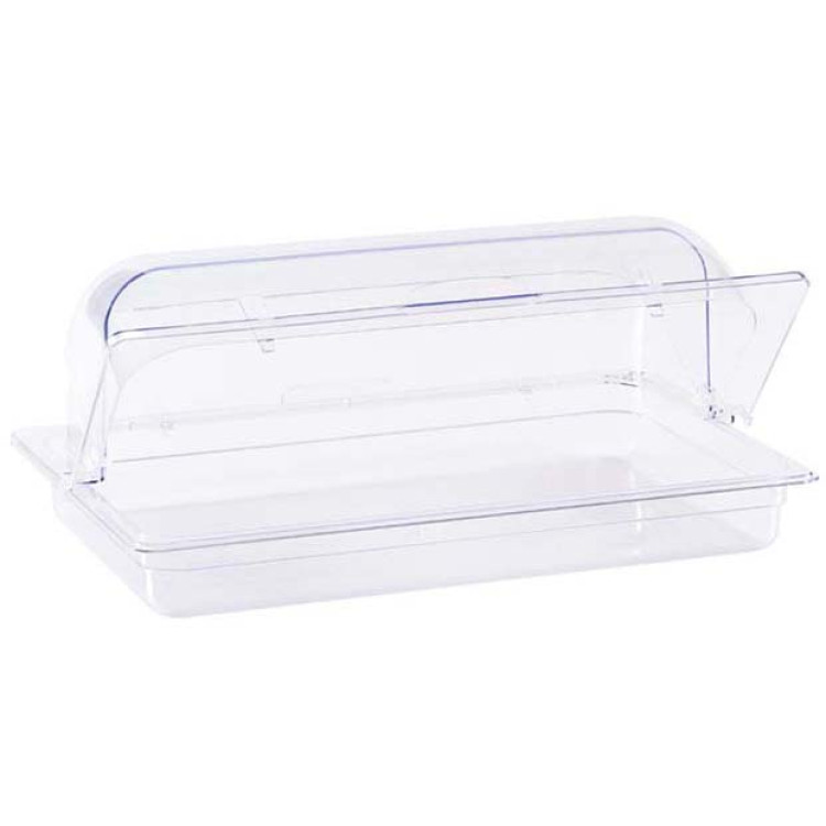 Couvercle d'écran rotatif rectangulaire en polycarbonate transparent (PC) 535 x 330 x 172 mm | Adexa GZFH902