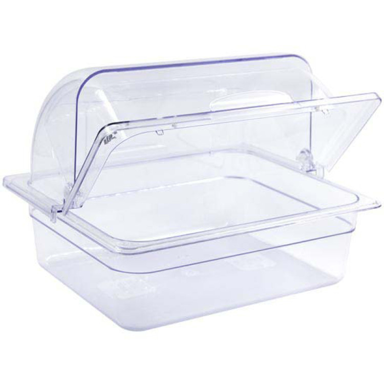 Couvercle d'écran rotatif rectangulaire en polycarbonate transparent (PC) 336 x 280 x 145 mm | Adexa GZFH910