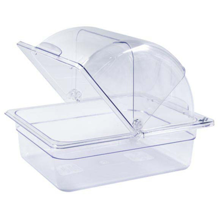 Couvercle d'écran rotatif rectangulaire en polycarbonate transparent (PC) 341 x 278 x 170 mm | Adexa GZFH912