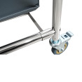 Chariot à linge pliable commercial en acier inoxydable avec 2 sacs – 895 × 660 × 860 mm | Adexa H080C