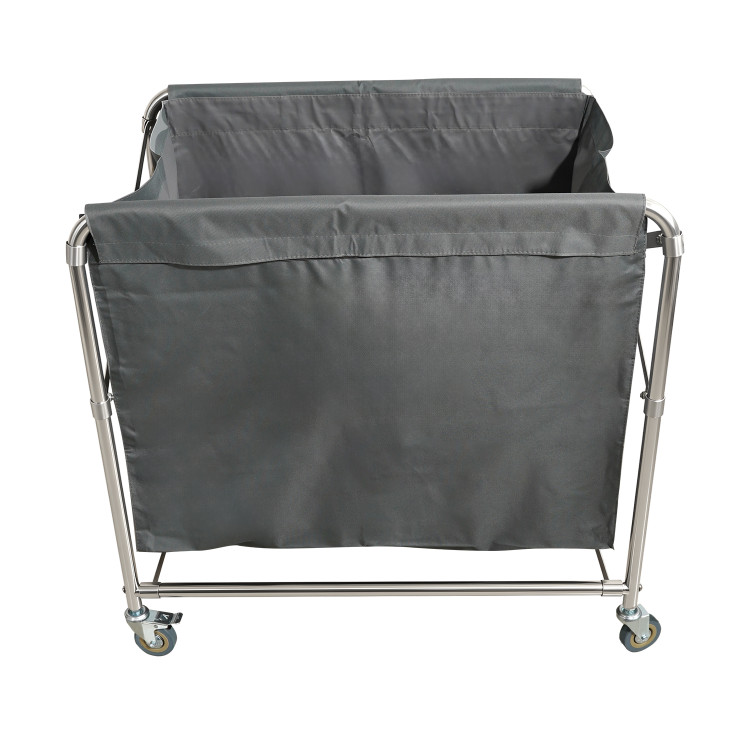 Chariot à linge pliable commercial en acier inoxydable – 895 × 660 × 860 mm | Adexa H080B Chariot à linge pliable commercial en acier inoxydable – 895 × 660 × 860 mm | Adexa H080B