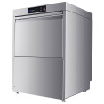Lave-vaisselle numérique professionnel sous comptoir avec panier 500 x 500 mm, pompe à détergent et de rinçage intégrée | Adexa H50F