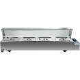 Bain Marie Commercial avec dessus en verre pare-haleine 4xGN1/2 | Adexa HBM24