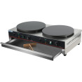 Crêpière Professionnelle Double 2x400mm | Adexa HCM2