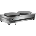 Crêpière Professionnelle Double 2x400mm | Adexa HCM2