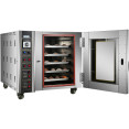 Four mixte à convection électrique professionnel pour boulangerie avec fonction d'humidité et 5 plaques 400 x 600 mm | Adexa HEA5C