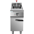 Friteuse électrique professionnelle simple 23 litres 12 kW, pose libre | Adexa HEF768A
