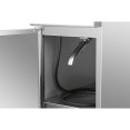 Friteuse électrique professionnelle simple 23 litres 12 kW, pose libre | Adexa HEF768A