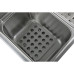 Friteuse Commerciale Double Électrique 2x8 litres 5,6kW Comptoir | Adexa HEF89