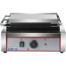 Grand gril de contact pour panini robuste nervuré/lisse 2,2 kW | Adexa HEG811EA